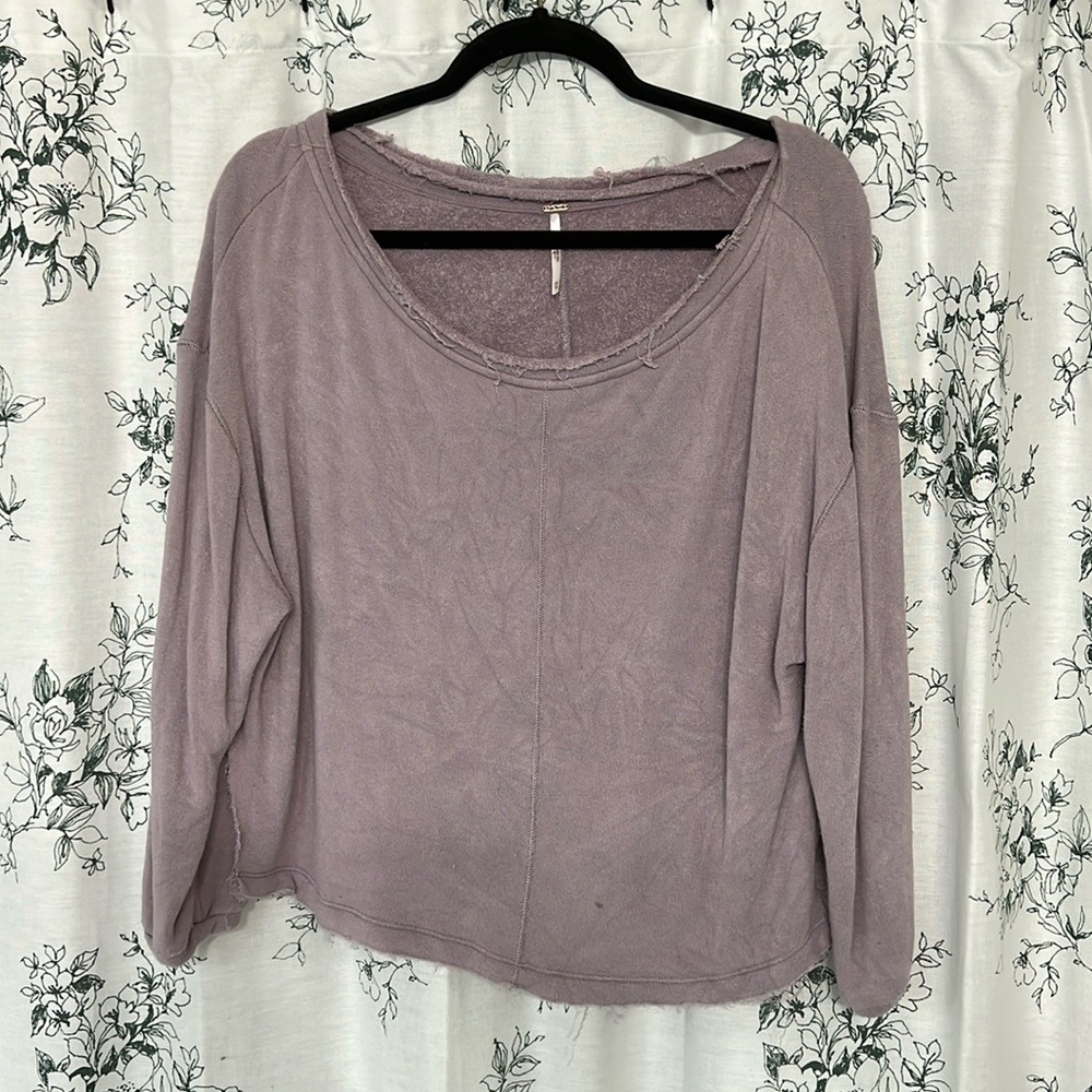 Free people crop sweater